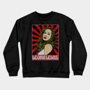 Vintage Leona Lewis  Pop Aart Crewneck Sweatshirt